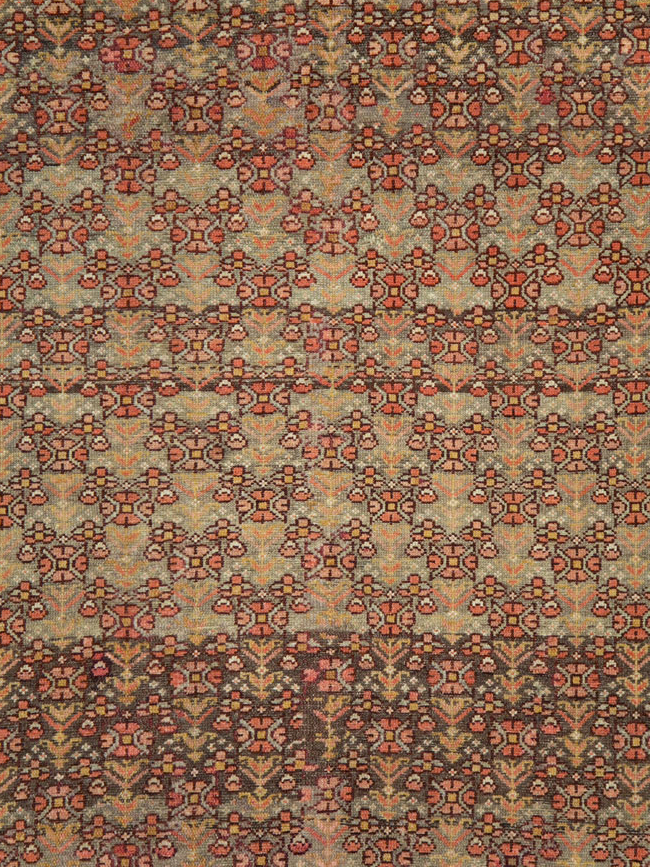Antique Persian Malayer Wide Runner, No.24334 - Gsblank