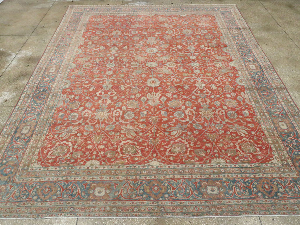 Antique Persian Tabriz Carpet, No.24335 - Gsblank