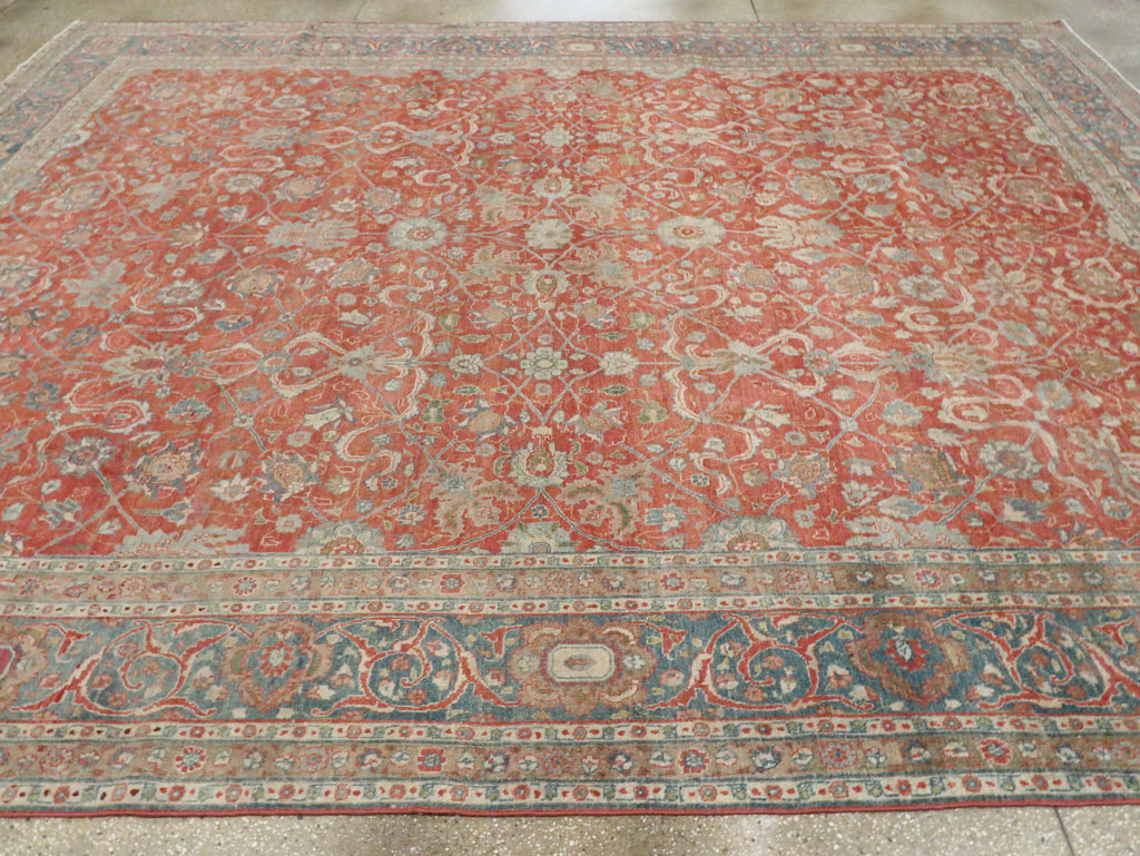 Antique Persian Tabriz Carpet, No.24335 - Gsblank