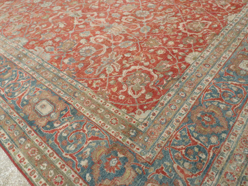 Antique Persian Tabriz Carpet, No.24335 - Gsblank
