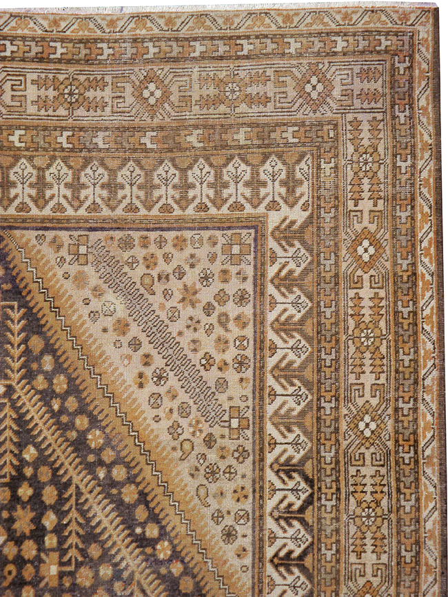 Antique East Turkestan Khotan Gallery Carpet, No.24337 - Gsblank