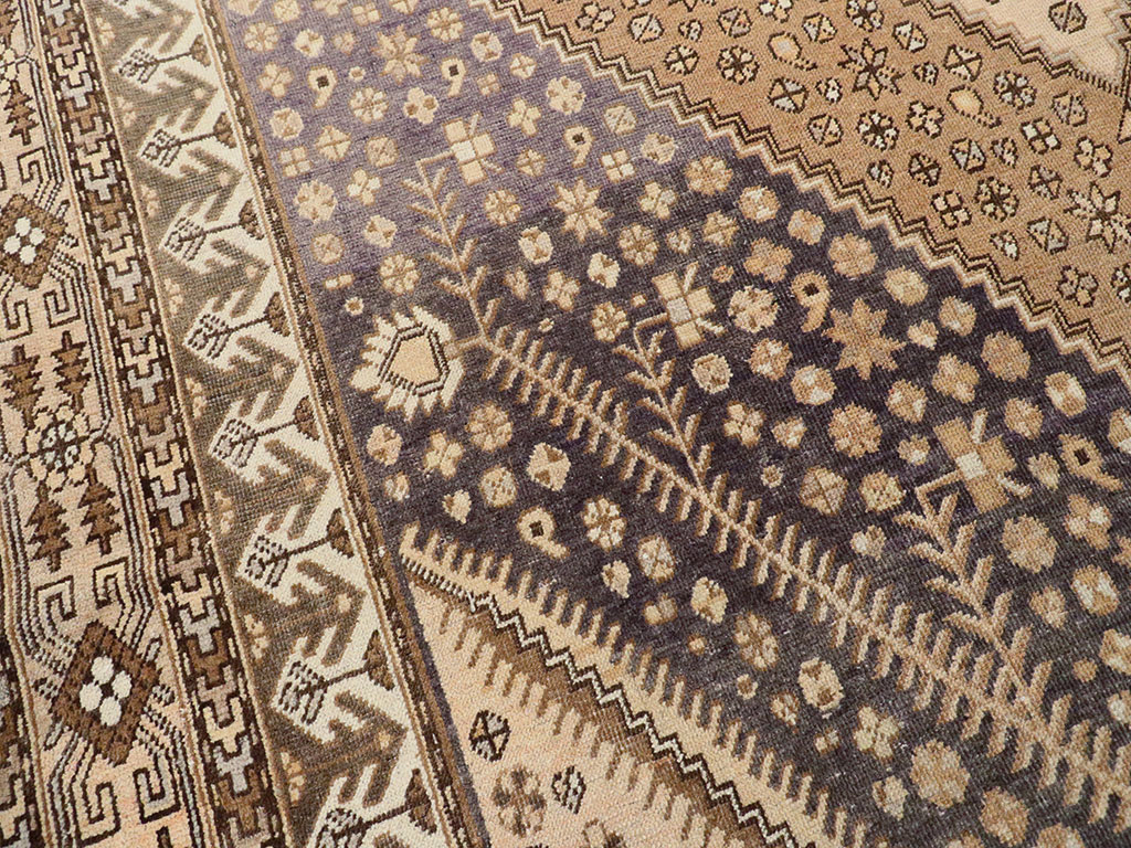 Antique East Turkestan Khotan Gallery Carpet, No.24337 - Gsblank