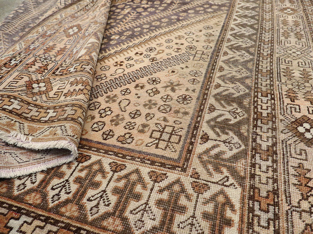 Antique East Turkestan Khotan Gallery Carpet, No.24337 - Gsblank