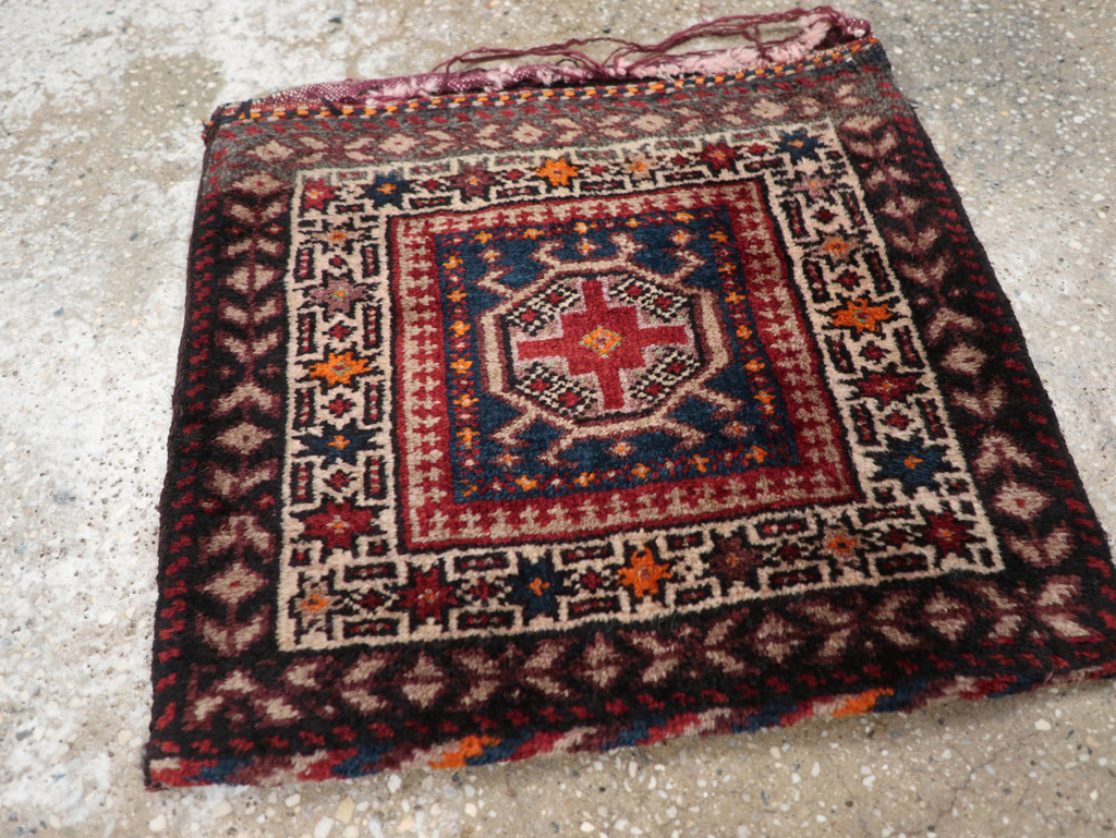 Vintage Persian Baluch Bag (Pair: 2 of 2), No.24339 - Gsblank
