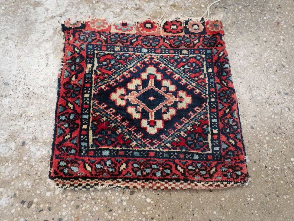 Vintage Persian Afshar Bag (Pair: 1 of 2), No.24341 - Gsblank