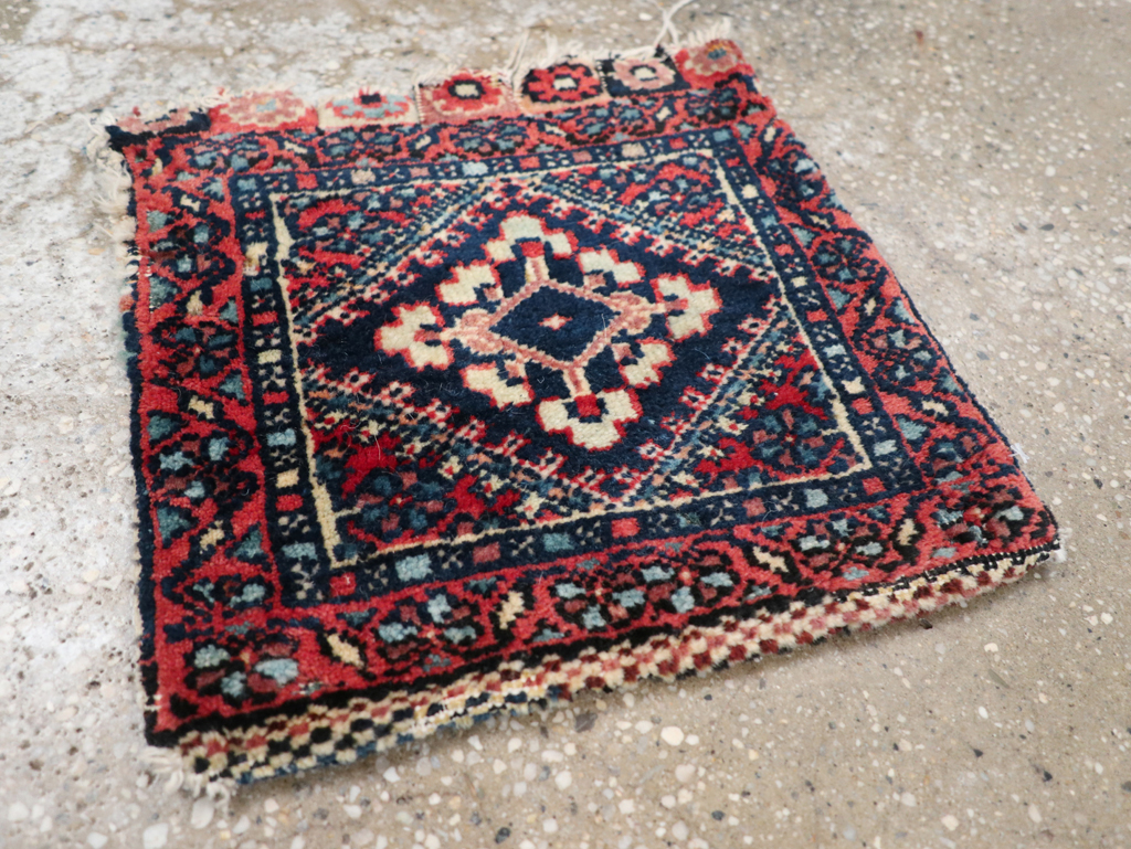 Vintage Persian Afshar Bag (Pair: 1 of 2), No.24341 - Gsblank