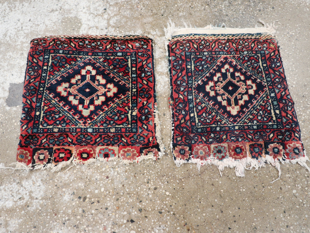 Vintage Persian Afshar Bag (Pair: 1 of 2), No.24341 - Gsblank