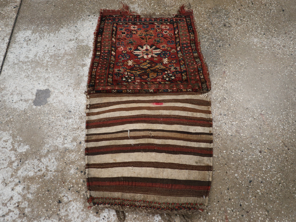 Vintage Persian Kurdish Bag, No.24342 - Gsblank