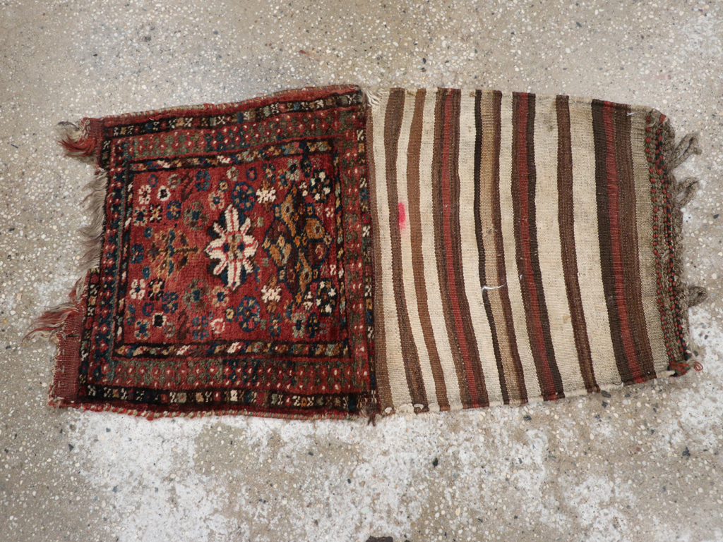 Vintage Persian Kurdish Bag, No.24342 - Gsblank