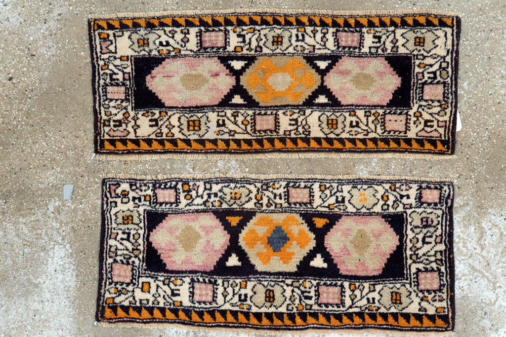 Vintage Persian Northwest Rug (Pair: 1 of 2), No.24345 - Gsblank