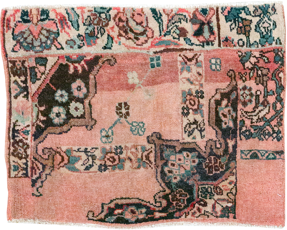 Vintage Persian Bidjar Rug, No.24348 - Gsblank