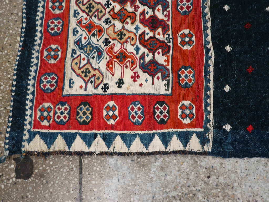 Vintage Persian Soumak Bag, No.24350 - Gsblank