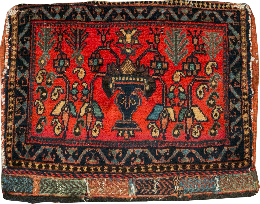 Vintage Persian Afshar Bag, No.24351 - Gsblank