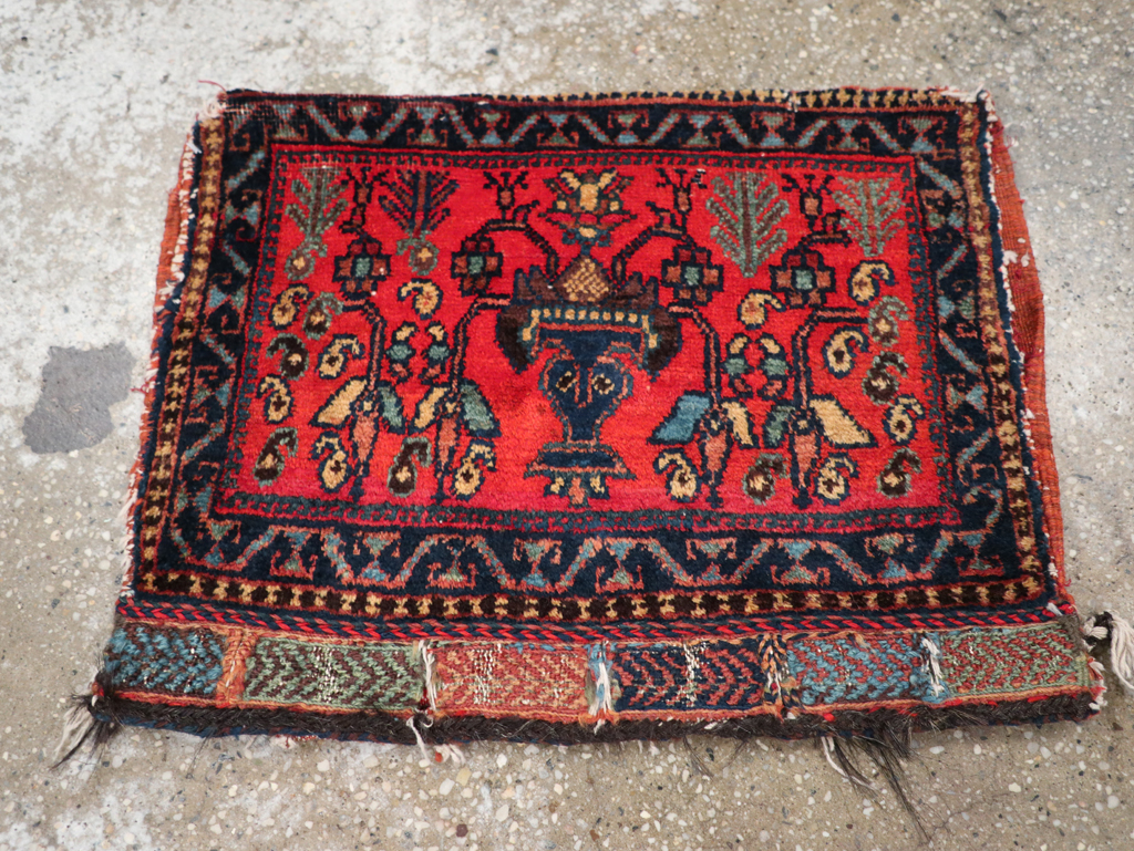 Vintage Persian Afshar Bag, No.24351 - Gsblank