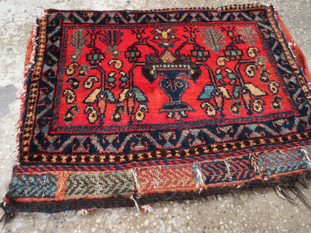 Vintage Persian Afshar Bag, No.24351 - Gsblank