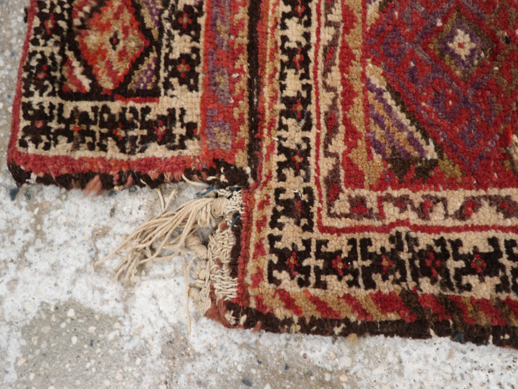 Vintage Persian Kurdish Bag, No.24352 - Gsblank