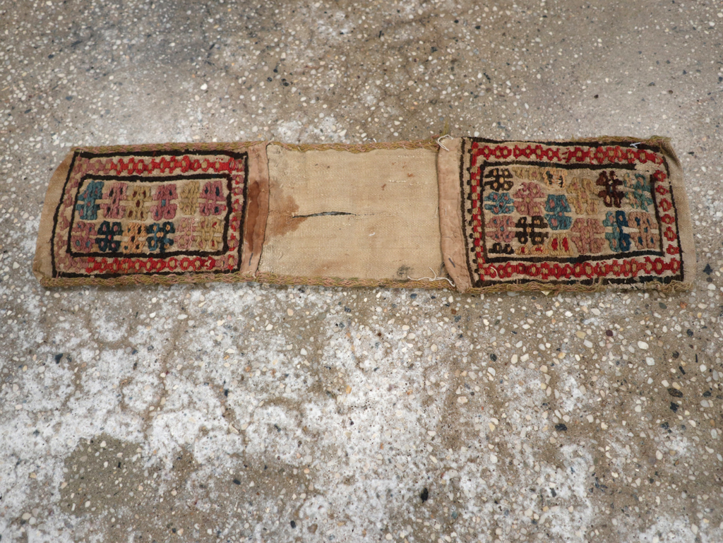 Vintage Persian Saddlebag (Khorjin), No.24354 - Gsblank