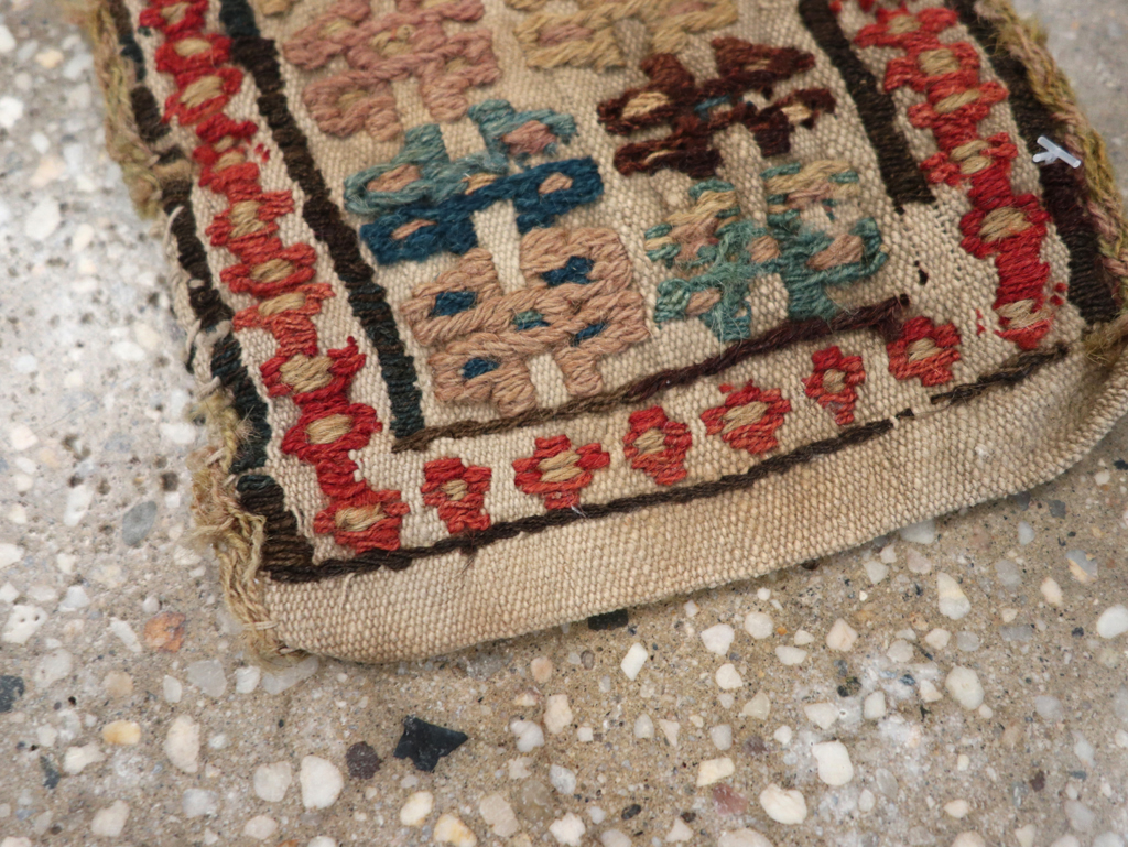 Vintage Persian Saddlebag (Khorjin), No.24354 - Gsblank