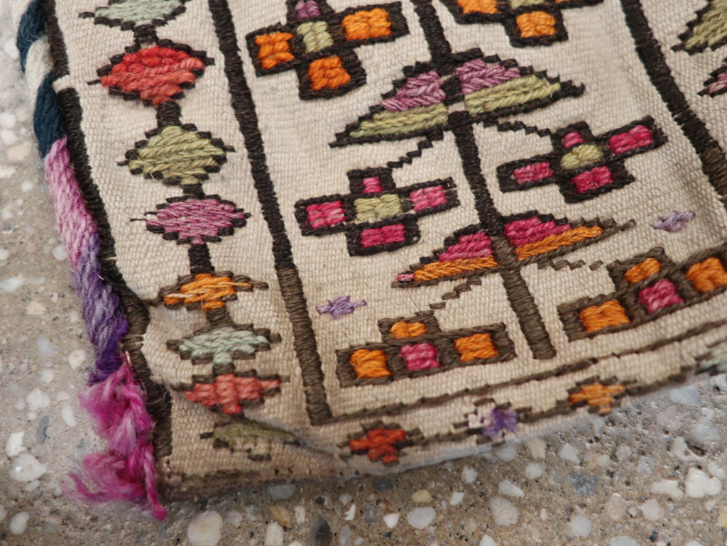 Vintage Persian Saddlebag (Khorjin), No.24357 - Gsblank