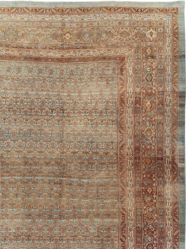 Antique Persian Malayer Carpet, No.24359 - Gsblank