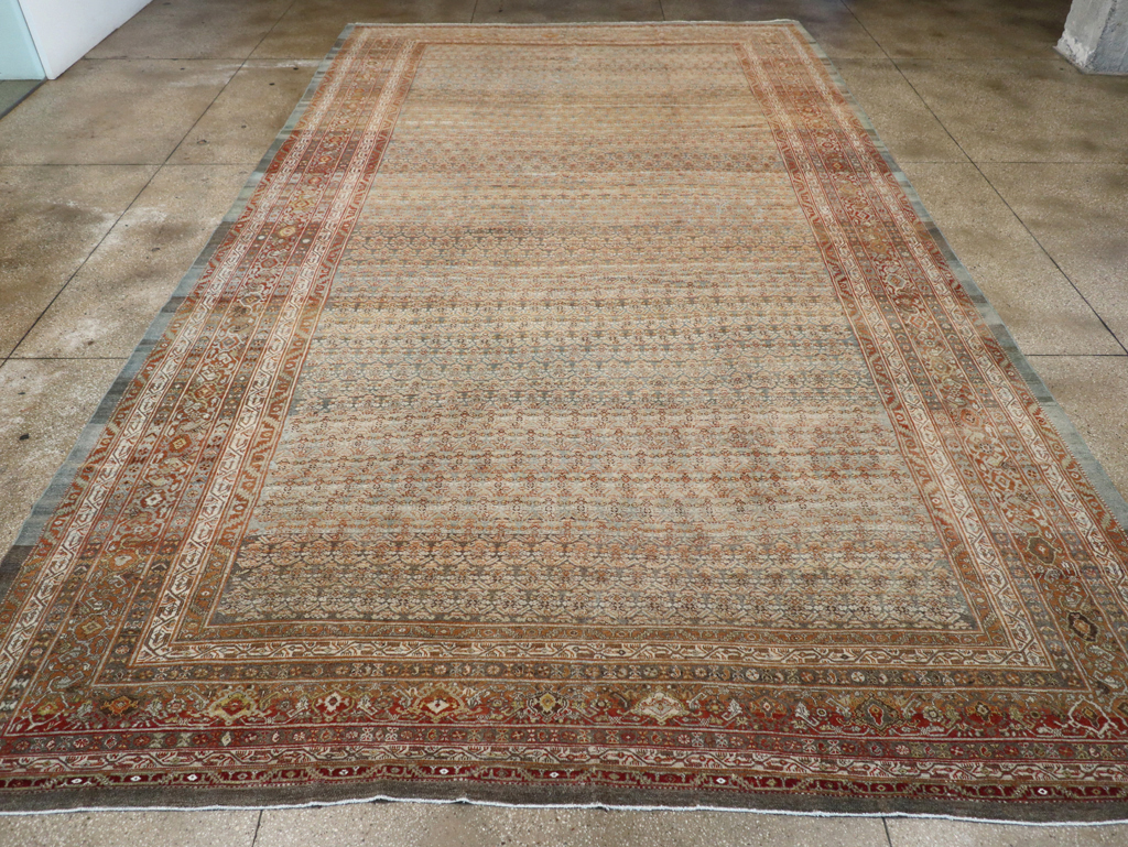 Antique Persian Malayer Carpet, No.24359 - Gsblank