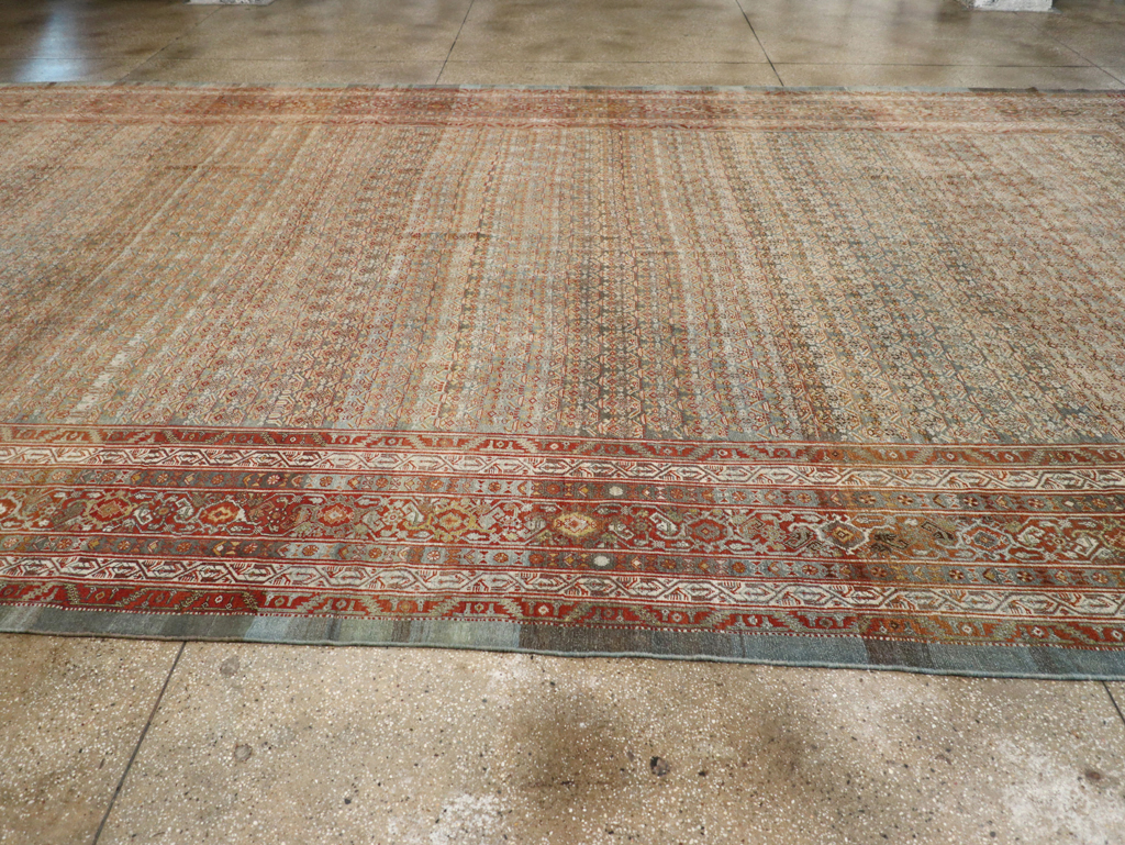 Antique Persian Malayer Carpet, No.24359 - Gsblank