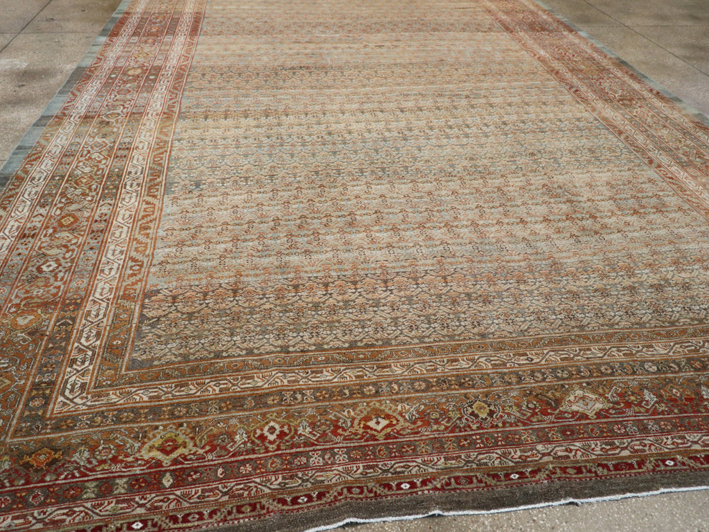 Antique Persian Malayer Carpet, No.24359 - Gsblank