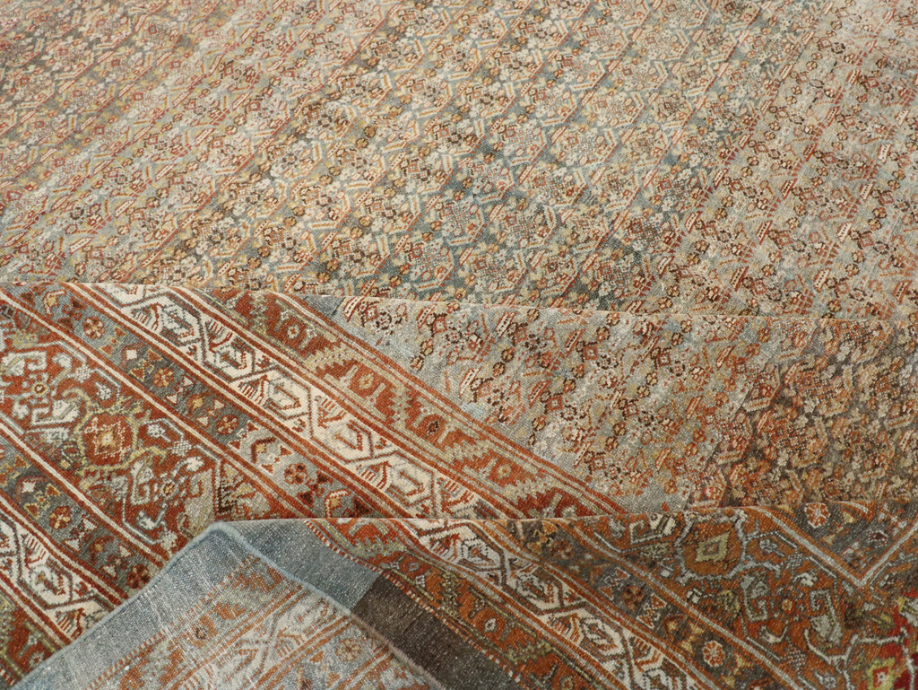 Antique Persian Malayer Carpet, No.24359 - Gsblank
