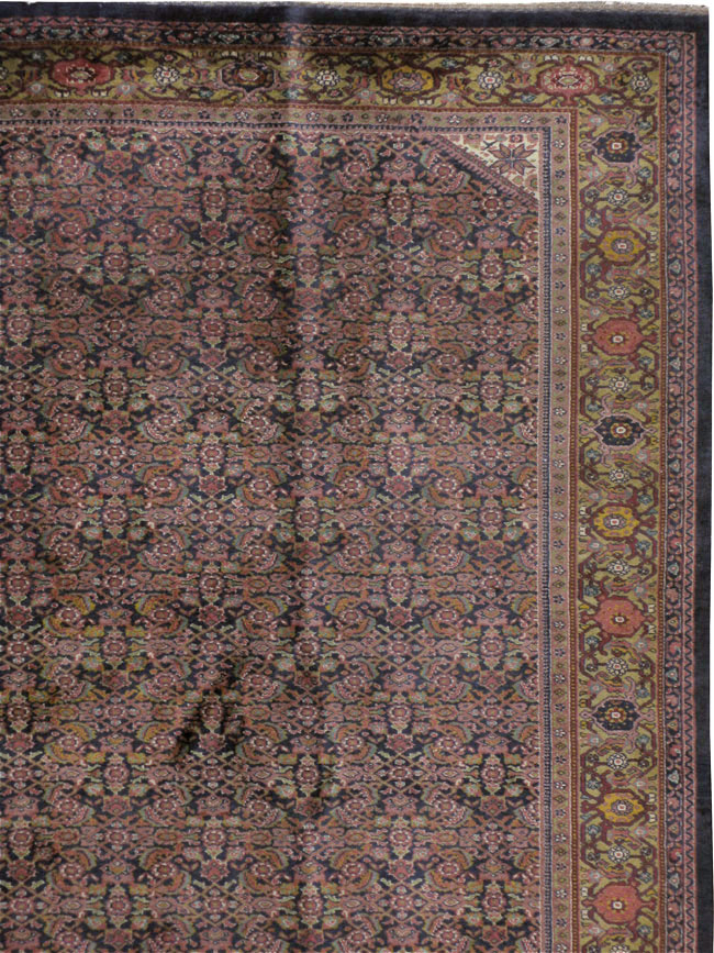 Antique Indian Lahore Carpet, No.24362 - Gsblank