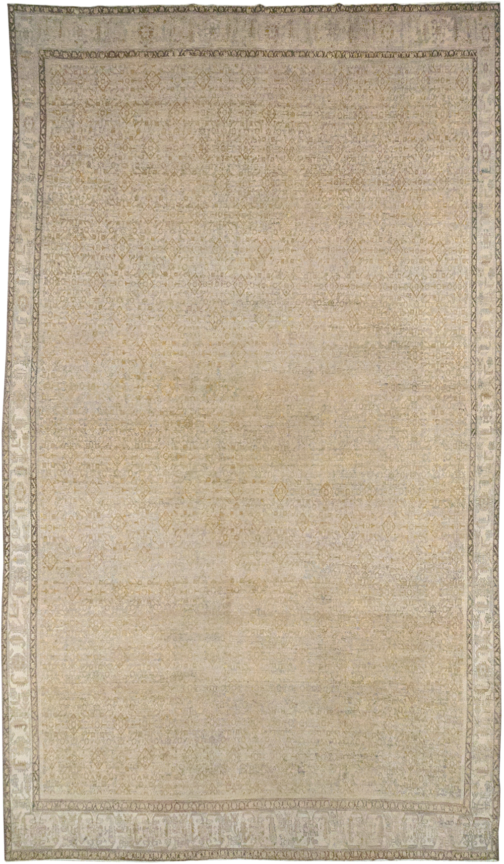 Antique Persian Malayer Oversize Carpet, No.24369 - Gsblank