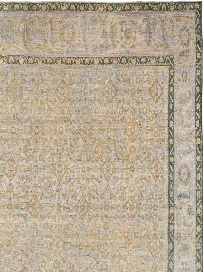 Antique Persian Malayer Oversize Carpet, No.24369 - Gsblank