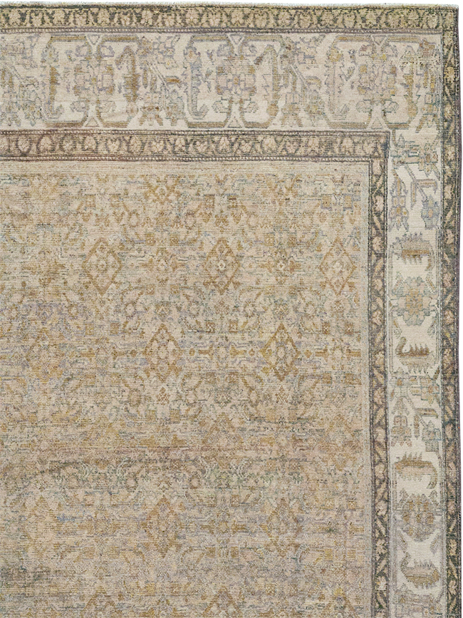Antique Persian Malayer Oversize Carpet, No.24369 - Gsblank