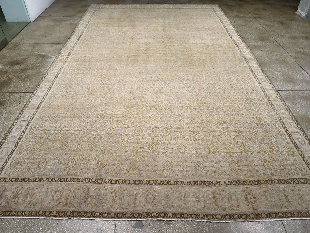 Antique Persian Malayer Oversize Carpet, No.24369 - Gsblank