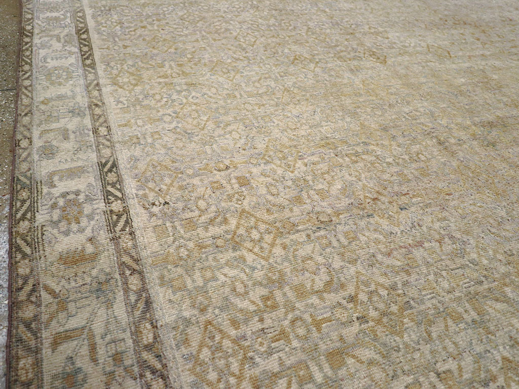 Antique Persian Malayer Oversize Carpet, No.24369 - Gsblank