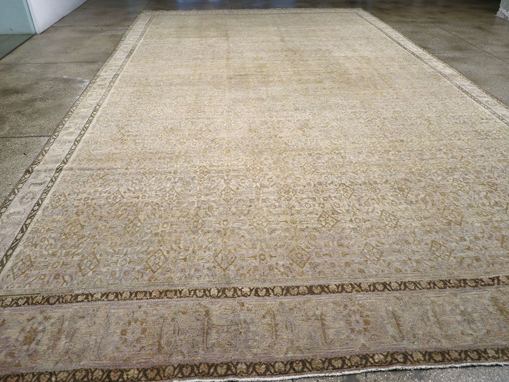 Antique Persian Malayer Oversize Carpet, No.24369 - Gsblank