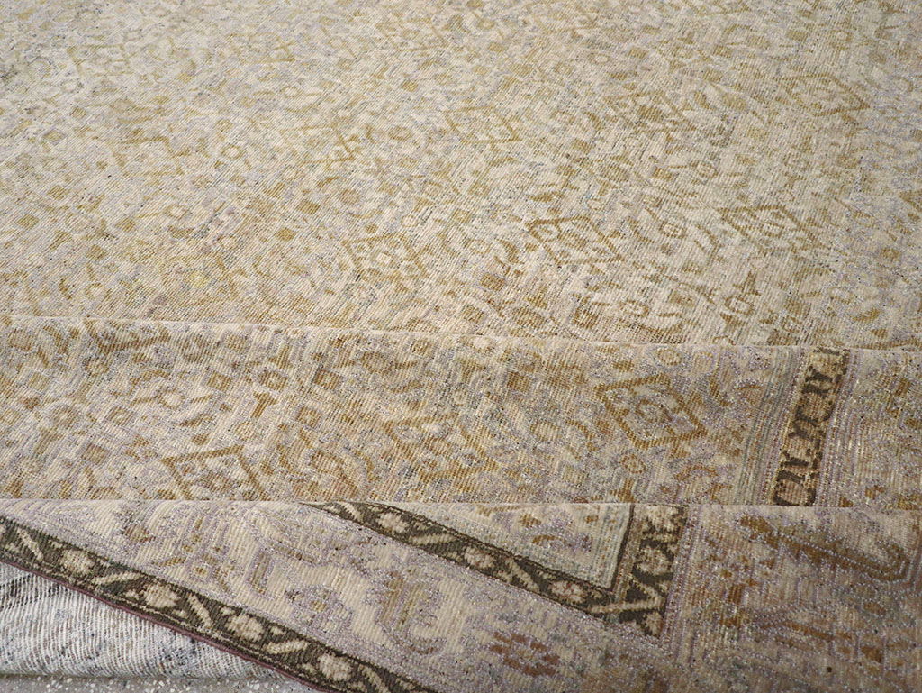 Antique Persian Malayer Oversize Carpet, No.24369 - Gsblank