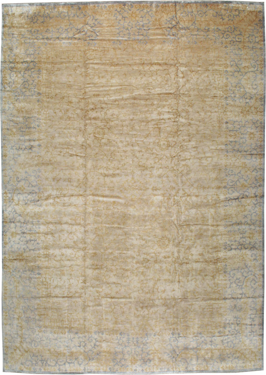 Modern East Turkestan Khotan Carpet, No.24370 - Gsblank