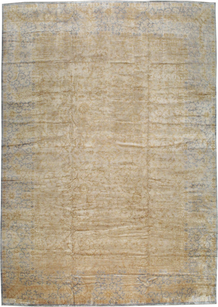 Modern East Turkestan Khotan Carpet, No.24370 - Gsblank