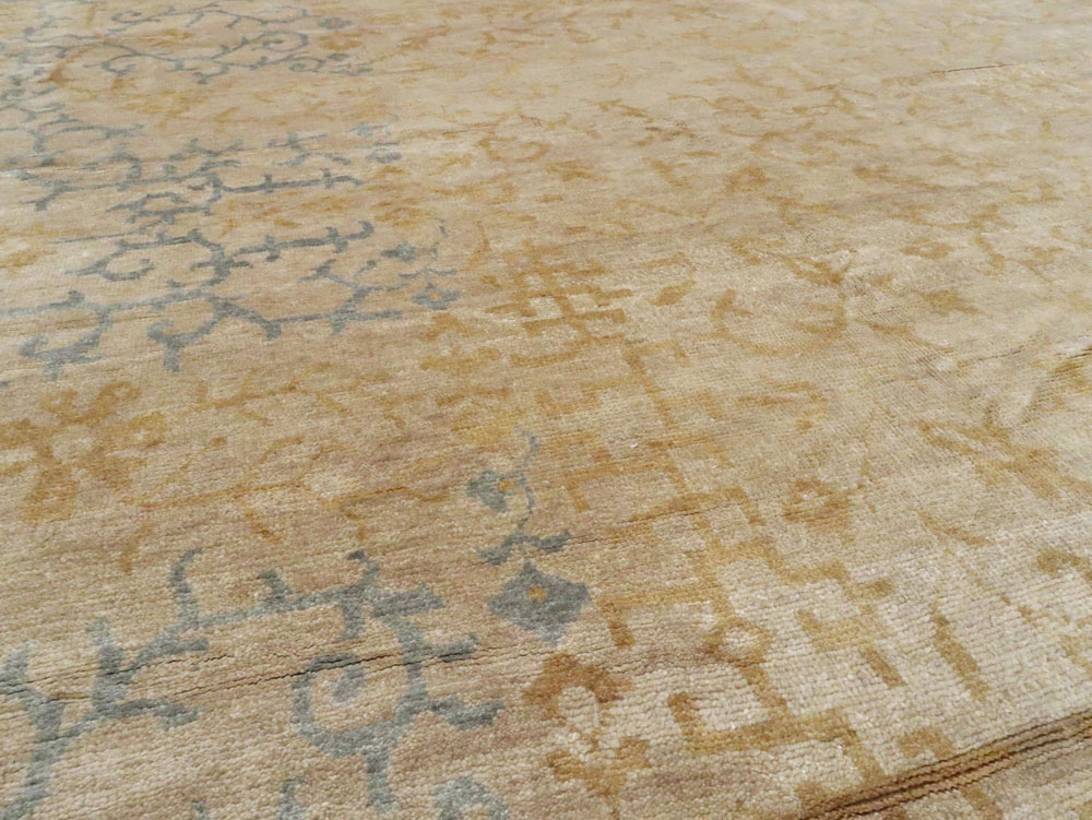 Modern East Turkestan Khotan Carpet, No.24370 - Gsblank