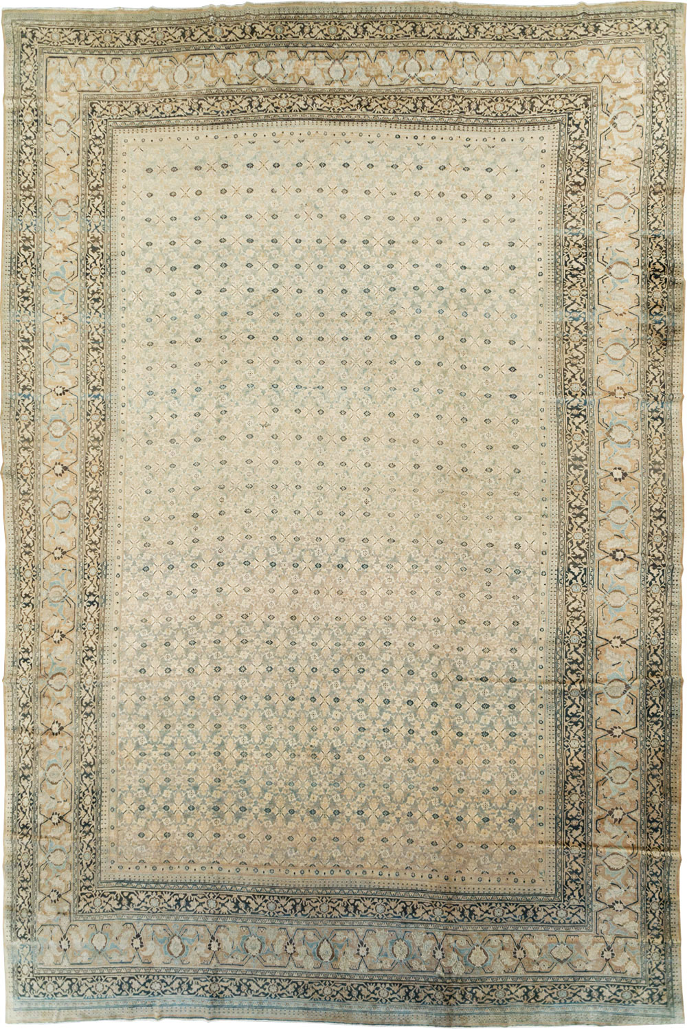 Antique Persian Dorokhsh Oversize Carpet, No.24373 - Gsblank