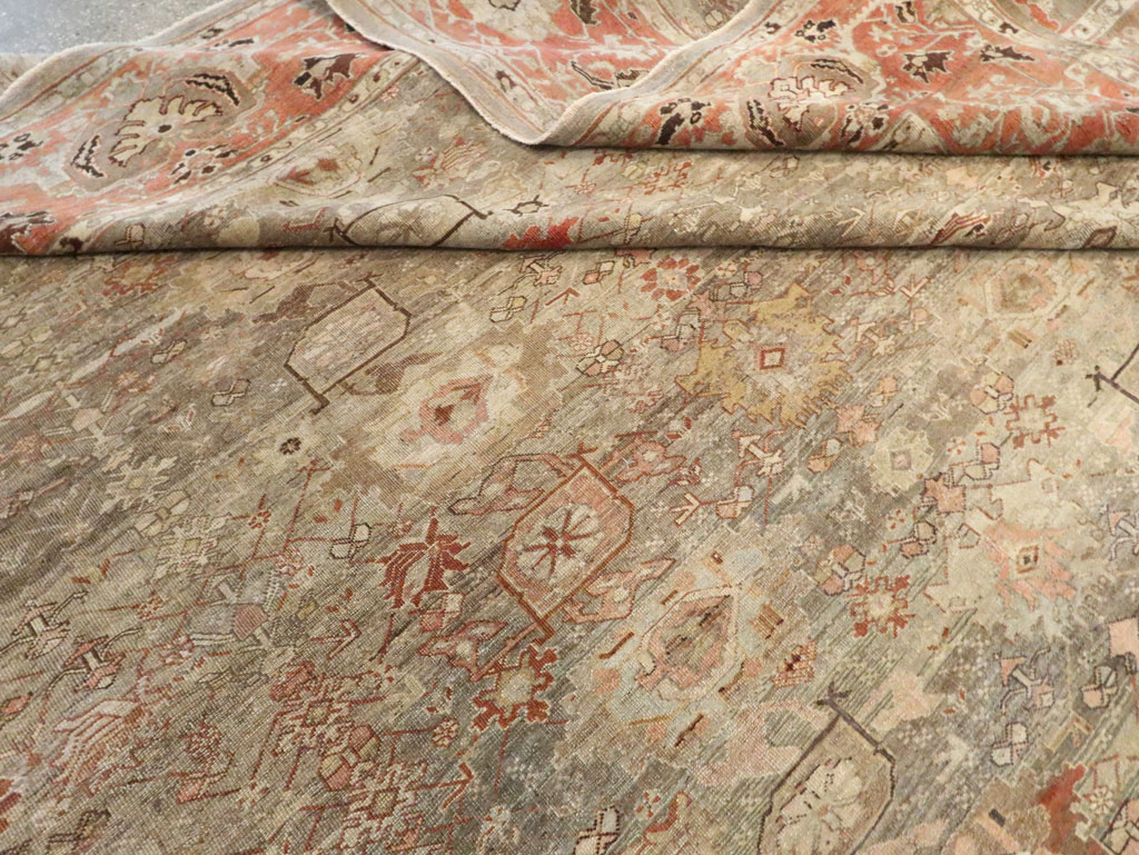 Antique Persian Bidjar Carpet, No.24374 - Gsblank