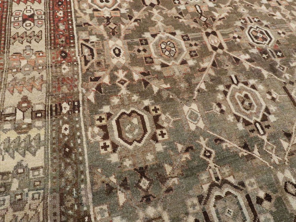 Antique Persian Malayer Gallery Carpet, No.24384 - Gsblank