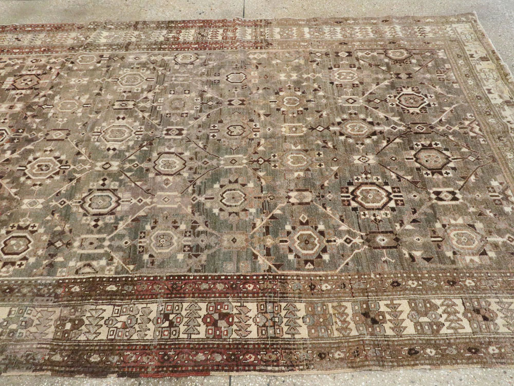 Antique Persian Malayer Gallery Carpet, No.24384 - Gsblank