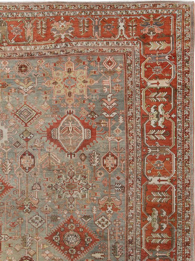 Antique Persian Karajeh Carpet, No.24387 - Gsblank