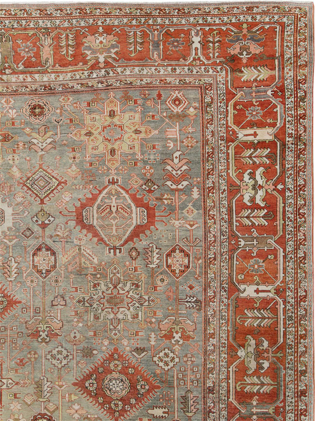 Antique Persian Karajeh Carpet, No.24387 - Gsblank