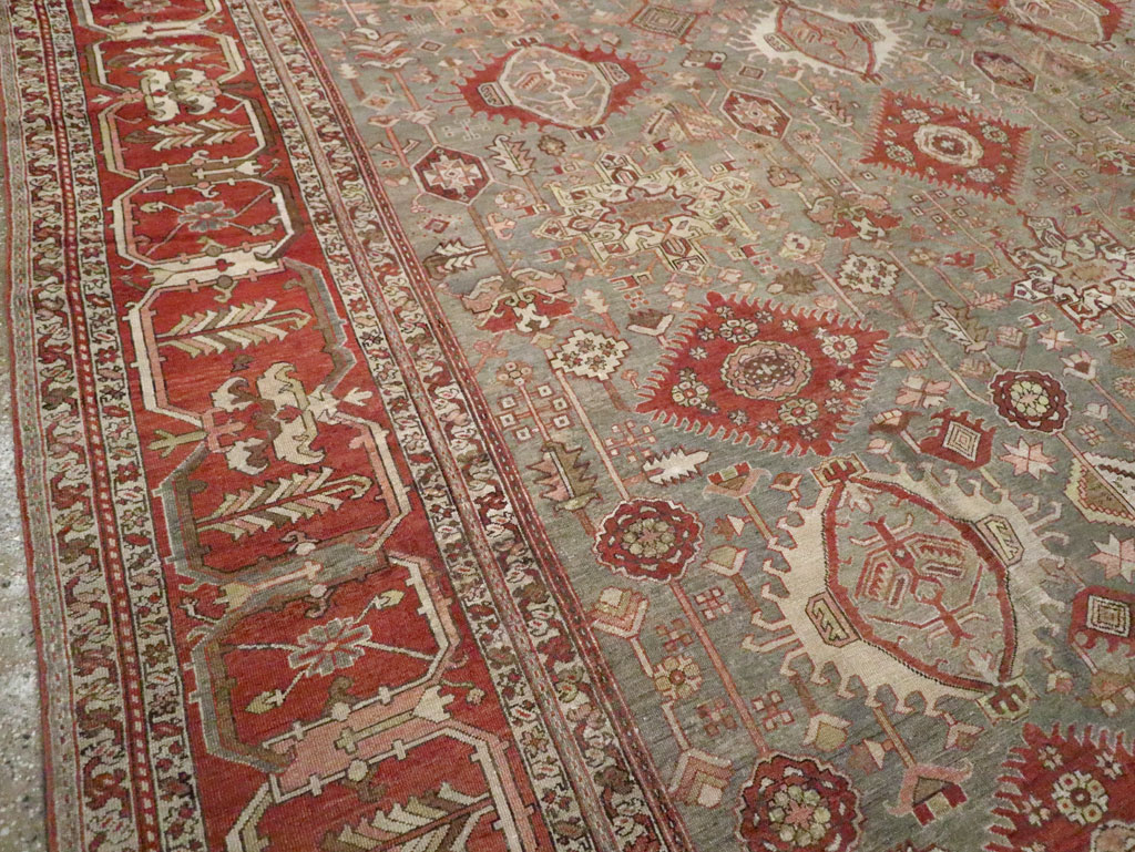 Antique Persian Karajeh Carpet, No.24387 - Gsblank