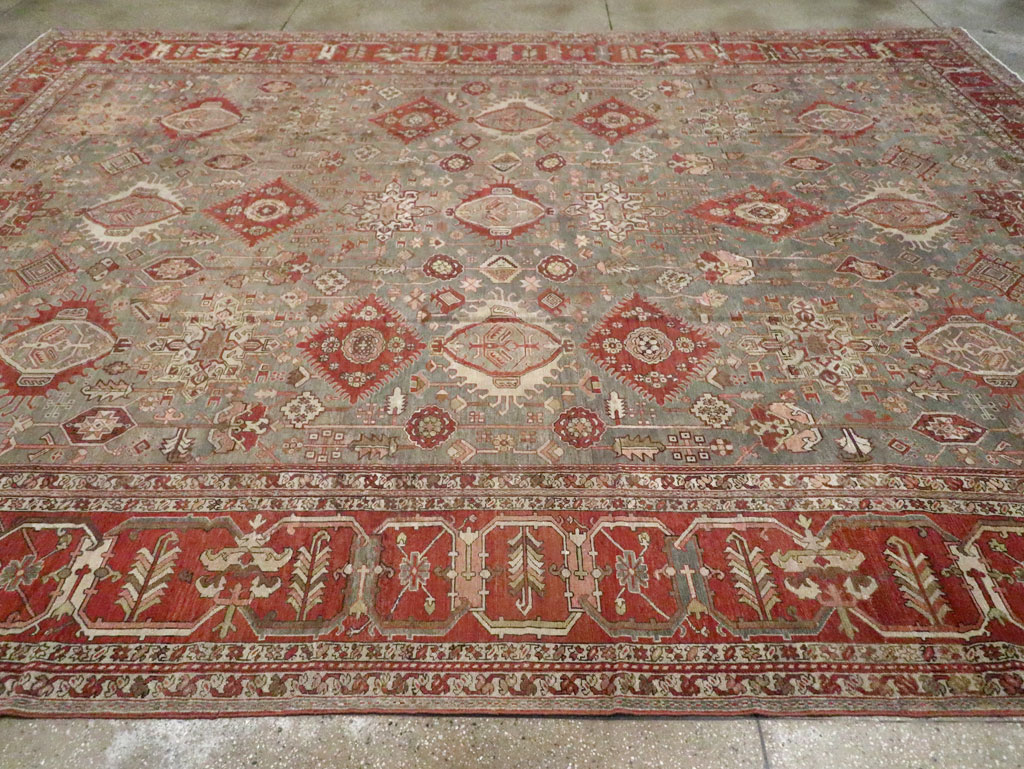 Antique Persian Karajeh Carpet, No.24387 - Gsblank