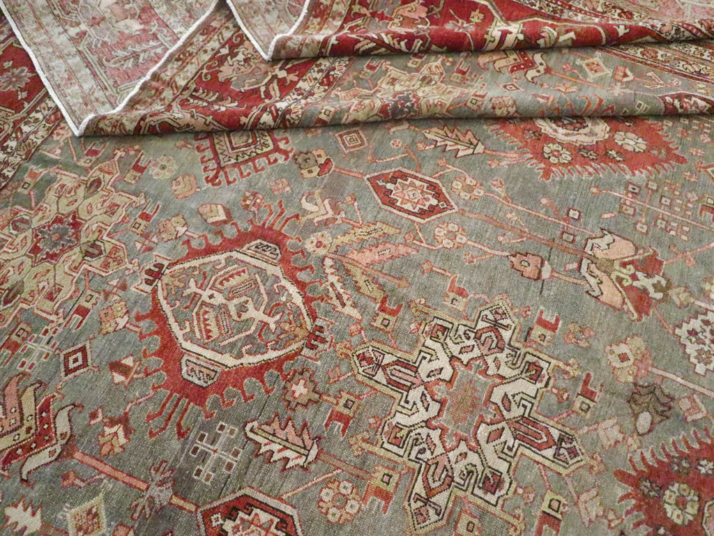 Antique Persian Karajeh Carpet, No.24387 - Gsblank