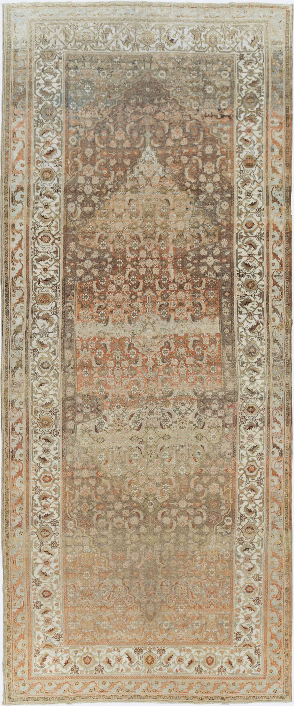 Antique Persian Bibikabad Carpet, No.24388 - Gsblank