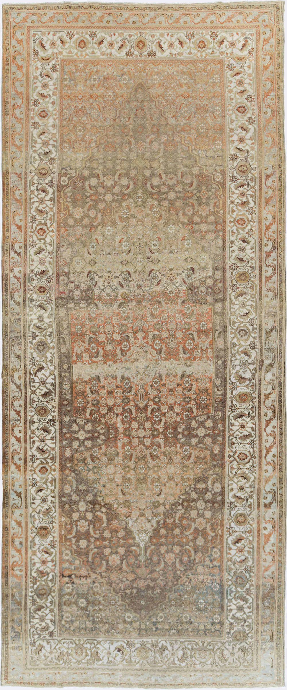 Antique Persian Bibikabad Carpet, No.24388 - Gsblank
